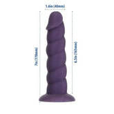 Addiction Unicorn Realistic Dildo 7 inch Purple Realistic Dildos